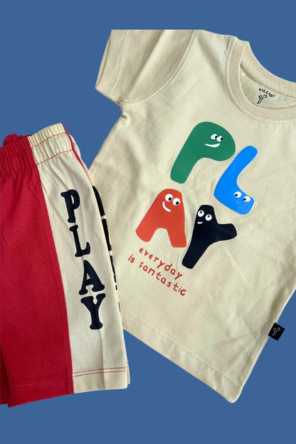 Play-T-Shirt-and-Shorts-Set
